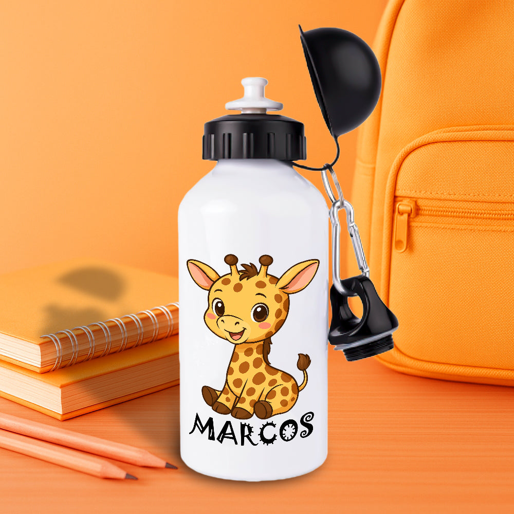 Botella agua niño personalizada con nombre