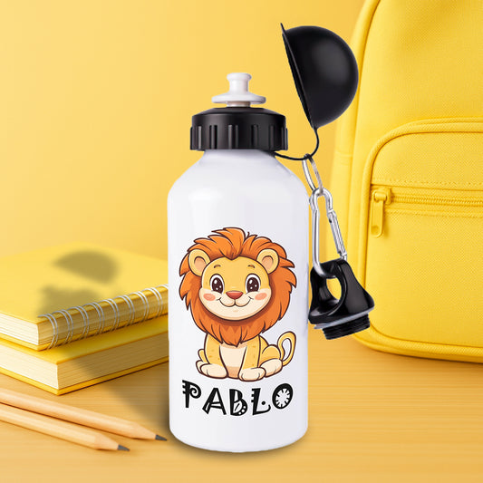 Botella agua niño personalizada con nombre